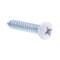 Prime-Line Sheet Metal Screw, Self-Tap Pan Head Phil Dr No. 8 X 1in Zinc Pl Steel Black Head 25PK 9154775 - alternate 1